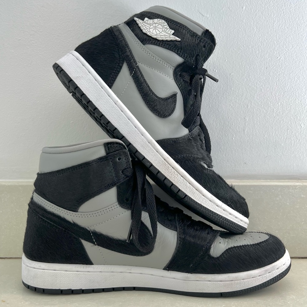 Nike Jordan 1 Retro High OG Twist 2.0 Medium Grey Women’s Size 8.5